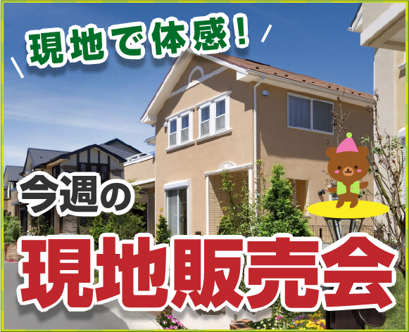 今週の現地販売会