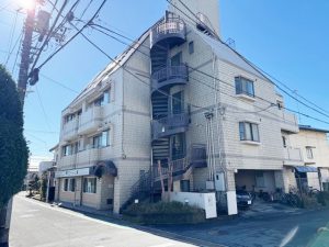 敷地北西側から撮影