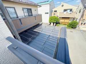 バルコニーから撮影