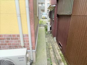 敷地南東側
