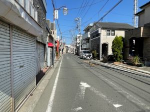 接道する道路