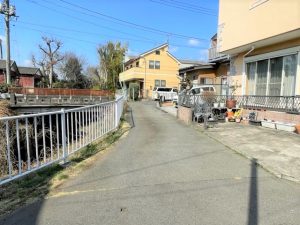 接道する道路