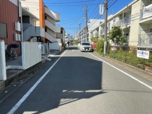 接道する道路