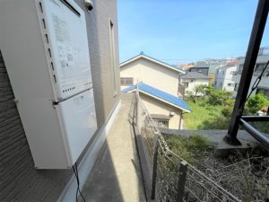 建物南側