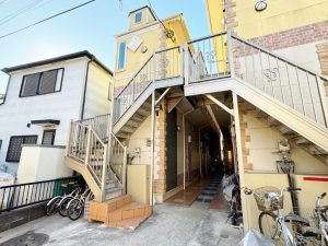 敷地北東側から撮影