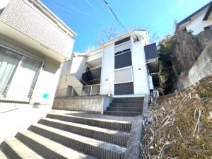 敷地北西側から撮影