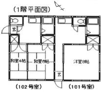 1階間取図