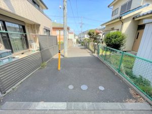 接道する道路