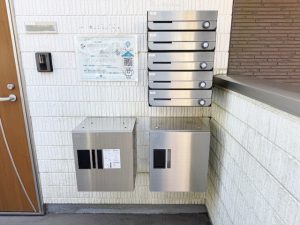 2階のポスト・宅配ボックス