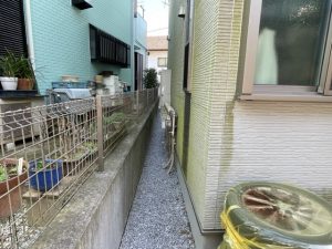 建物北東側
