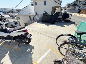 バイク置き場