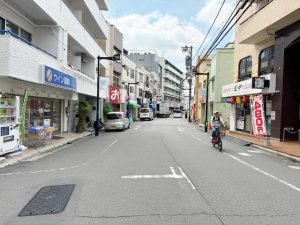 初台駅からの道のり