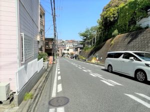 接道する道路①