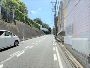 接道する道路②