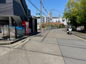 接道する道路