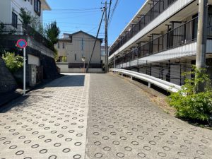 接道する道路