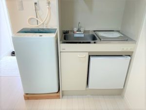 洗濯機・ミニ冷蔵庫