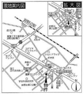 マップ（相模原市中央区由野台2-4-3）