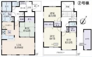 2号棟　間取図