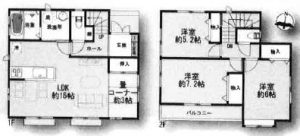 2号棟間取り