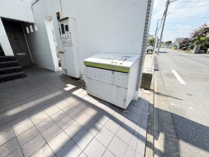 入居者専用のゴミ置き場 入居者専用のゴミ置き場