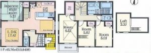 2号棟　間取図