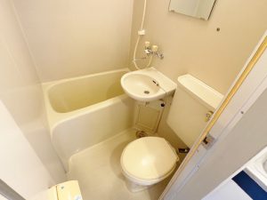401号室のユニットバス