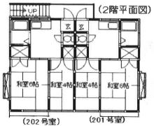 2階間取図