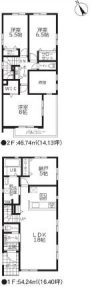 1号棟間取図