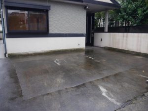 広々した駐車場