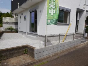 広々した南側のお庭