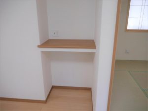 1号棟1階奥様のPCデスク