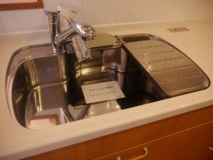 新品のシンク