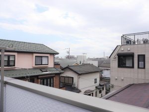 3階バルコニーからの眺望