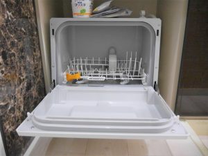 未使用の食洗機