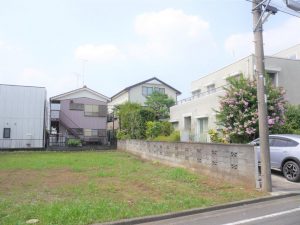 物件の西側