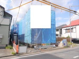 9/17　外壁・内装工事中