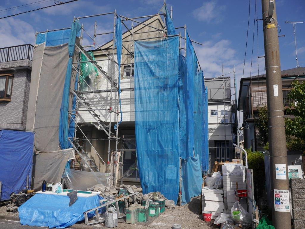 10/8　建築中