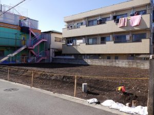 更地時の現地