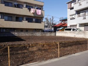 更地時の現地
