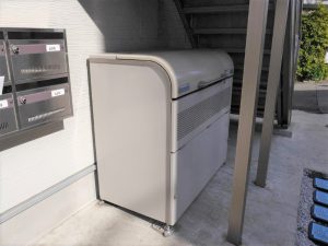 入居者専用ゴミ集積場