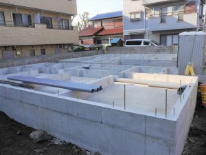 2020.5.2　基礎工事中