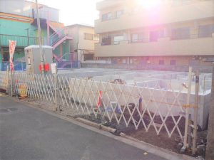 2020.5.2　基礎工事中