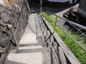 私道部分（階段）