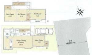 2号棟　間取図