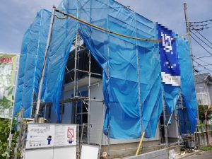 7/23　現在内装工事中です