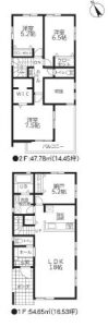 2号棟間取図